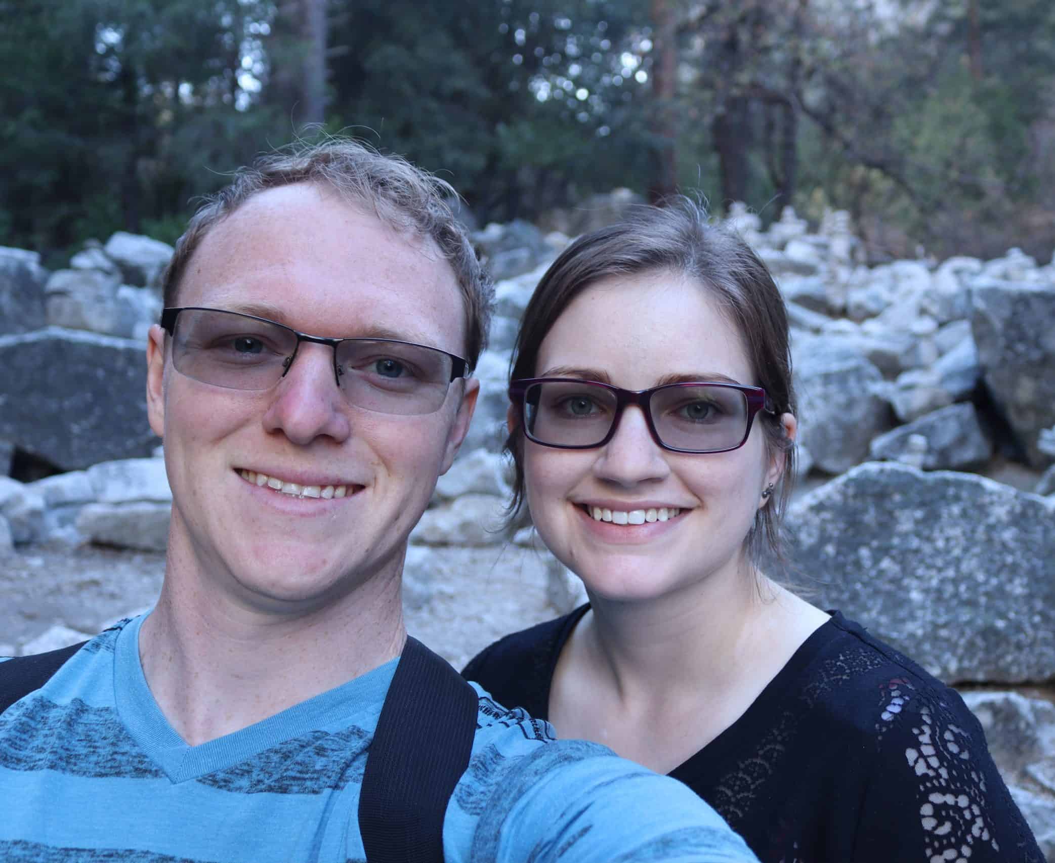 Derek and Kacie in Yosemite National Park